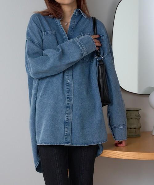 デニムシャツ