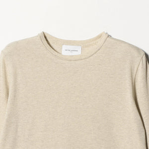 ラメ テンジク ロングスリーブ カットソー