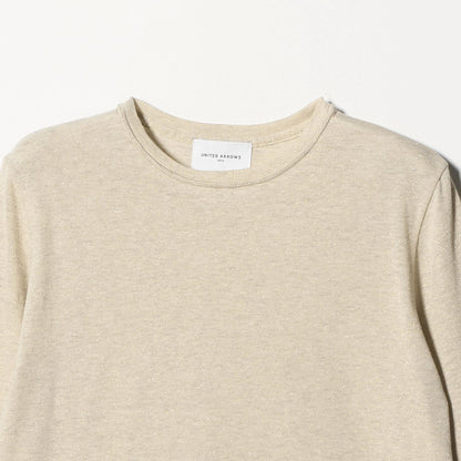 ラメ テンジク ロングスリーブ カットソー