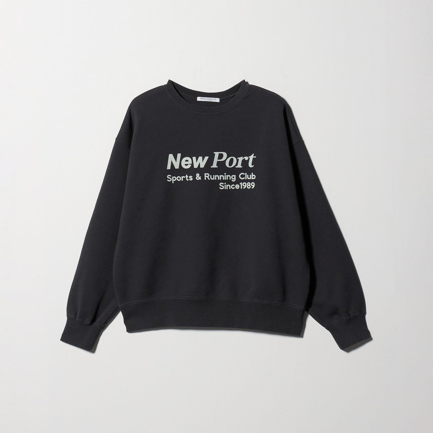 コットン裏毛 ロゴスウェット プルオーバー