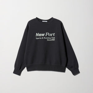 コットン裏毛 ロゴスウェット プルオーバー