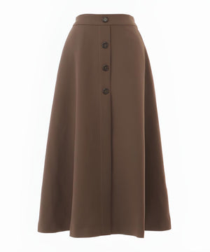 フレアボタンスカート