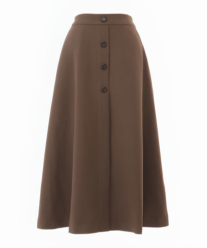 フレアボタンスカート