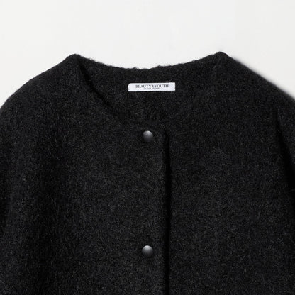 ブークレ ノーカラーブルゾン