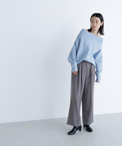 ダブルベルトワイドパンツII