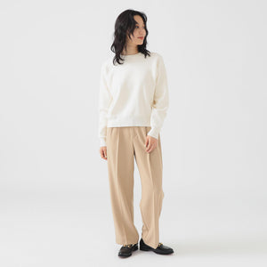 2way スウェット ライク カーディガン