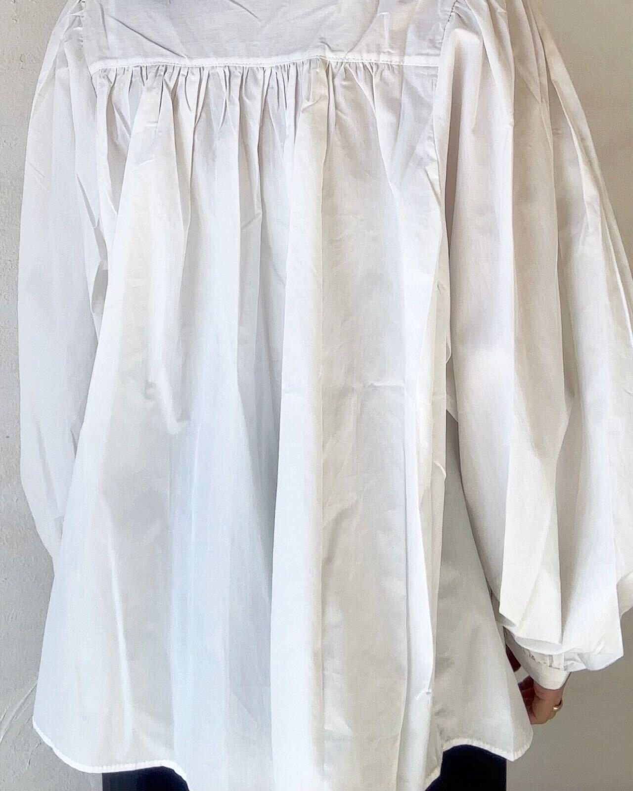 ハートボタンシャツ