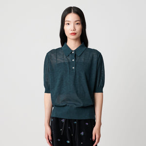 ポロショートスリーブニット ウォッシャブル