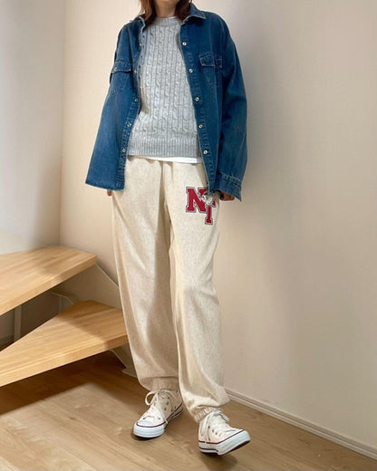 コンパクトケーブルニット