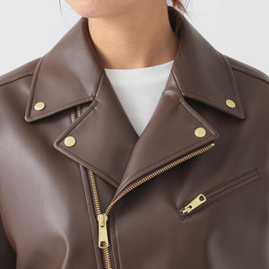 レザーライク ジャケット（S〜M）