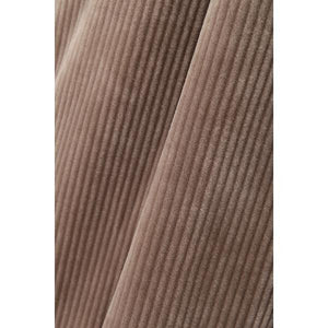 コーデュロイボンバーフーデッドカーディガン