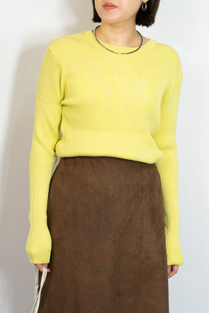 コンフォータブルスリムニット