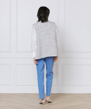 美脚テーパードパンツ