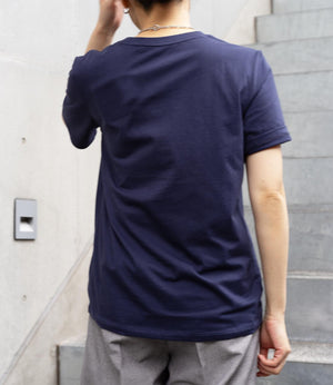 ワンポイントスリムTシャツ