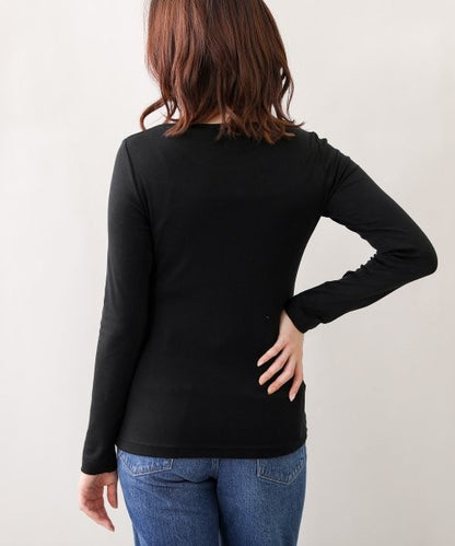 Ｔｅソフトミラノリブプルオーバー