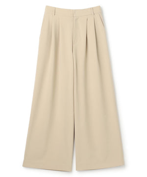 マイビューティ タックワイドパンツ