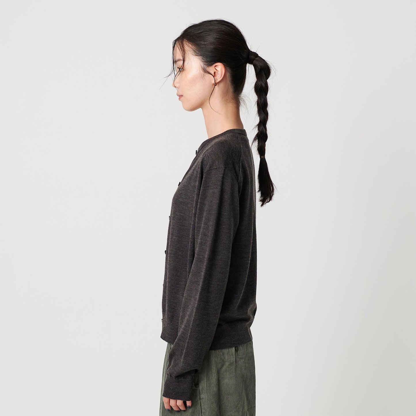 ウール レイヤードニット ウォッシャブル