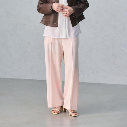 アセテートポリエステル ベイカーパンツ