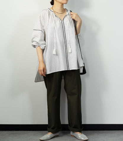 スリムベイカーパンツ