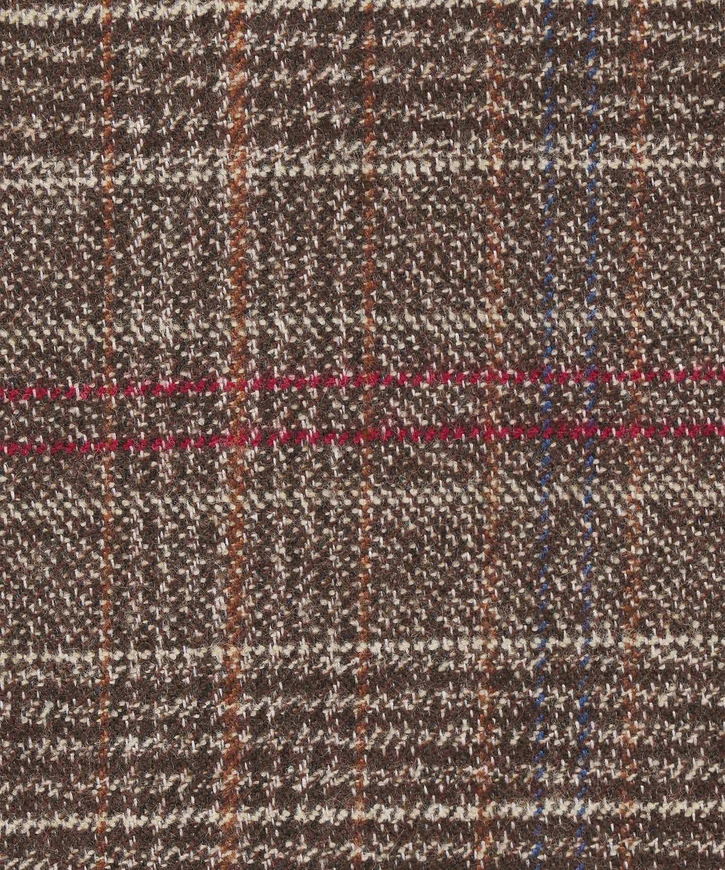 ワイドチェック柄ベルトパンツ