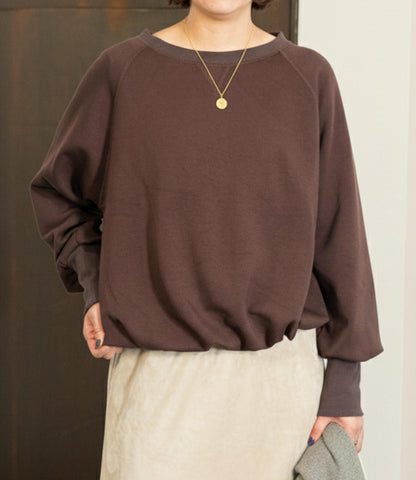 裏起毛ドロストスウェット