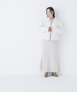 ＜朝比奈 彩さんコラボ＞ステンカラージップブルゾン