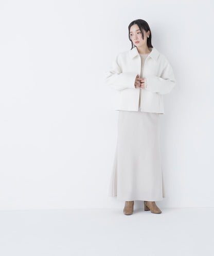 ＜朝比奈 彩さんコラボ＞ステンカラージップブルゾン