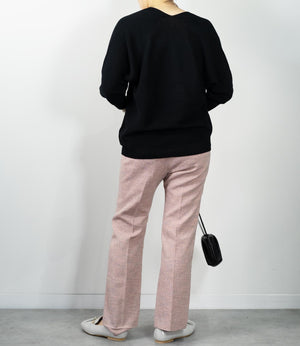 ホールガーメンVネックトニット