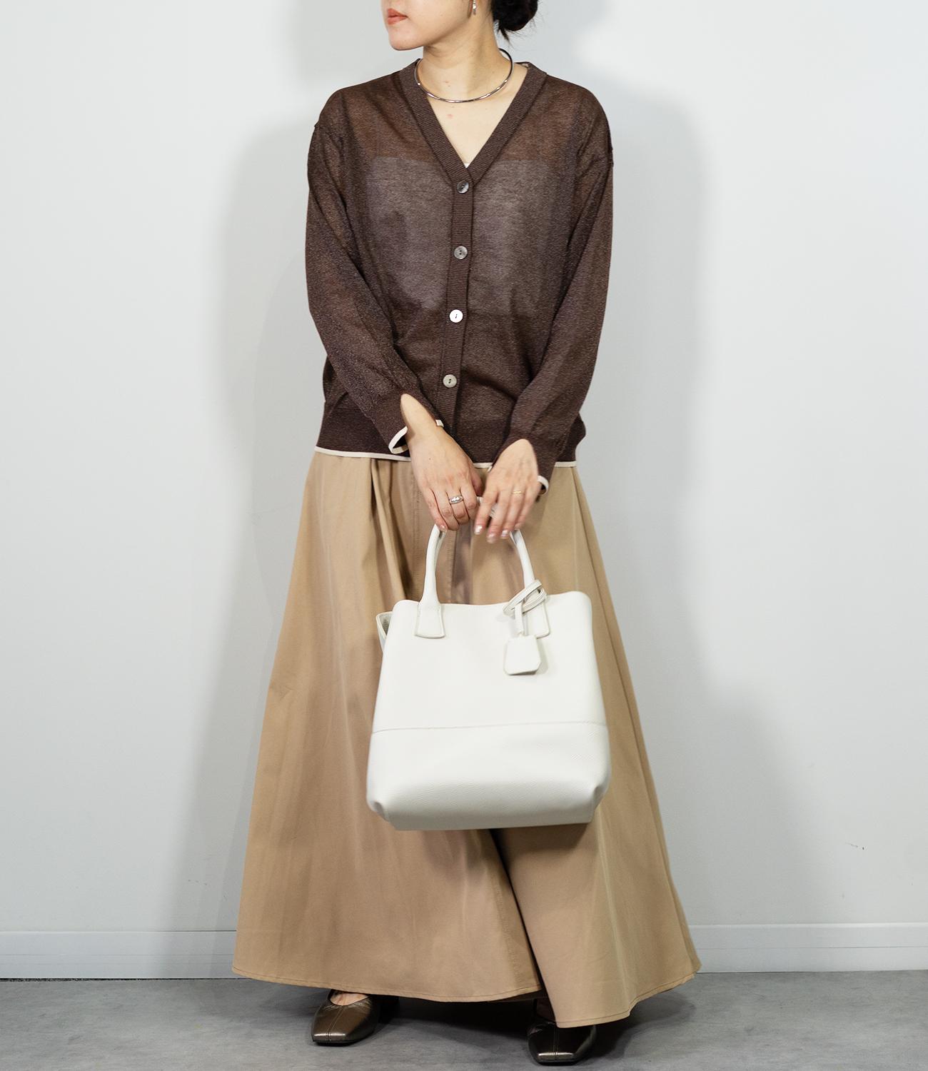 タックツイルフレアスカート