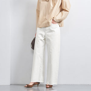 カットオフ デニムパンツ