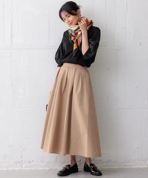 スムースデザイン パフスリーブ カットソー