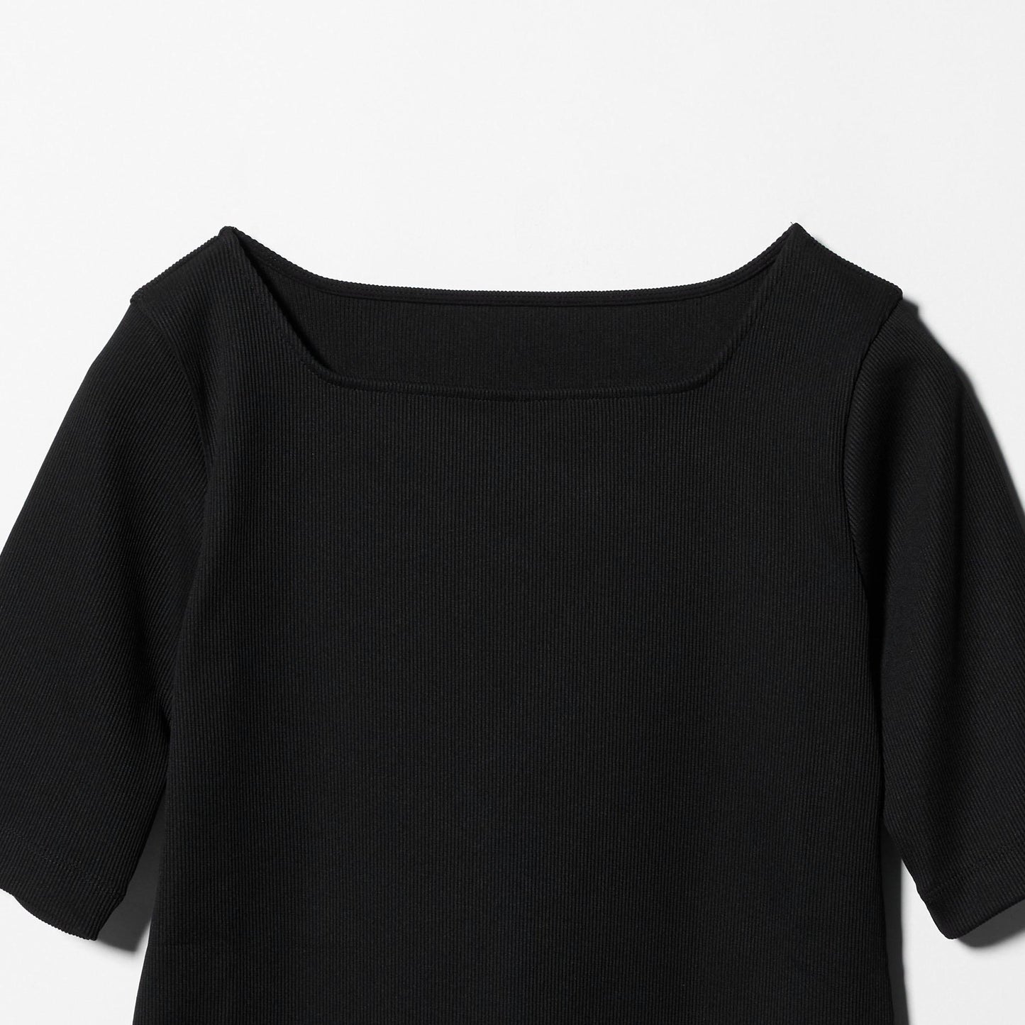 ニットライク スクエアネック カットソー