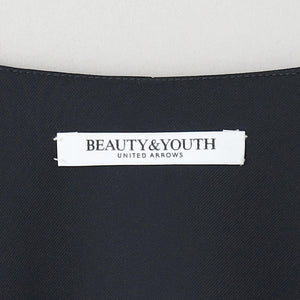 【WEB限定 Wardrobe DAILY MINIMAL】ダブルクロス リボンベルトジレ -ウォッシャブル-