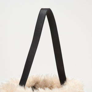 フェイクボア ワンショルダーバッグ