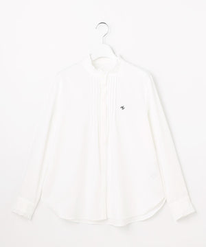 ピンタックフリル シャツ