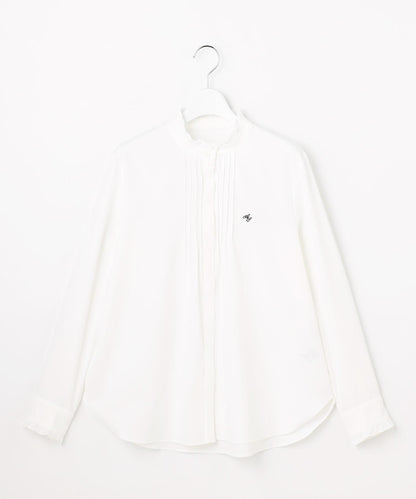 ピンタックフリル シャツ