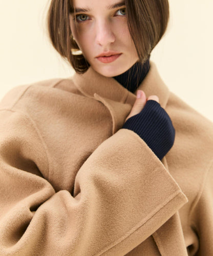 ZION / ウールロングチェスターコート