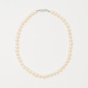 淡水パール ノット ネックレス