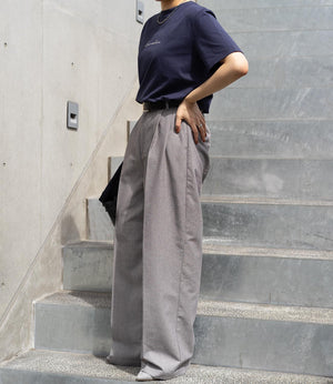 ワンポイントスリムTシャツ