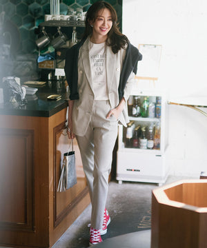 レタープリント ロンTEE