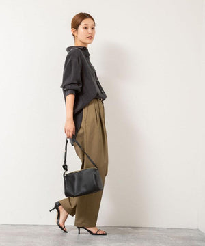 天竺クルーネックカーデ