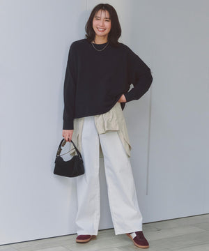 コットン オーバーシャツ