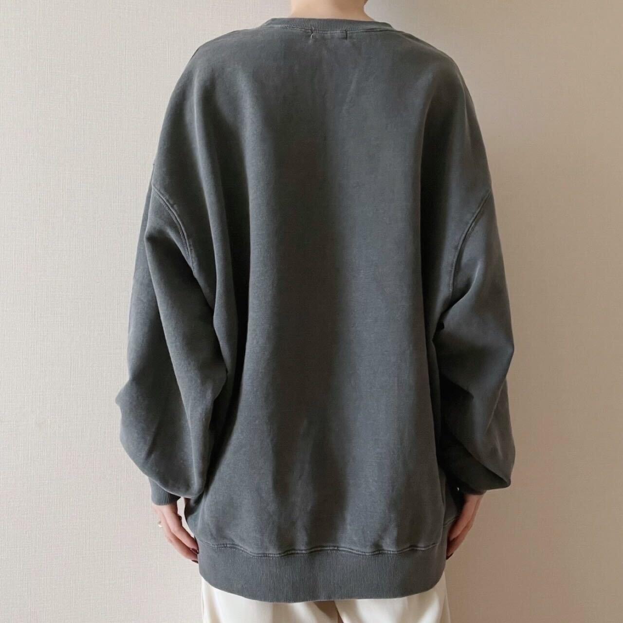 ピグメントビッグスウェット