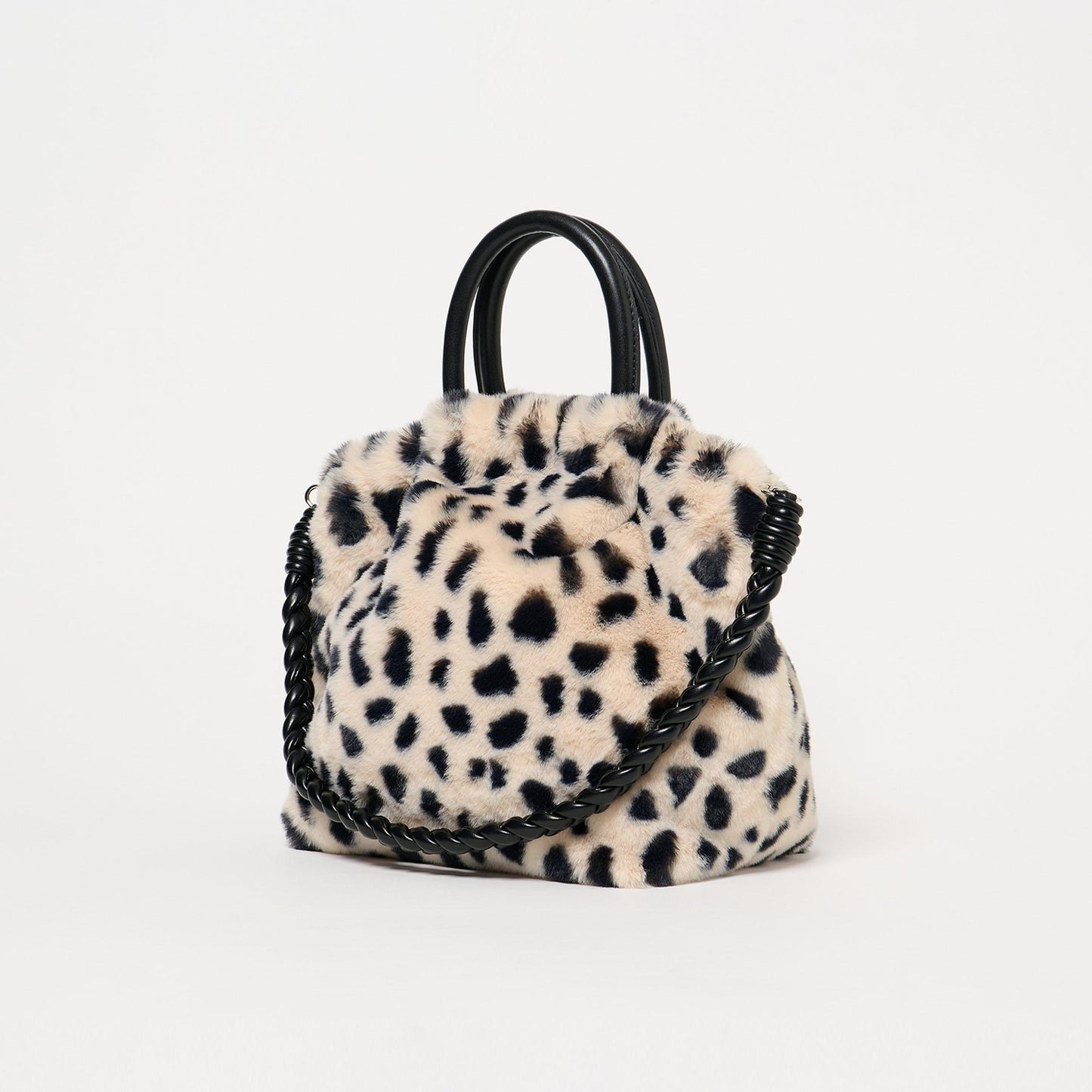 フェイクファー2WAY トートバッグ / ショルダーバッグ