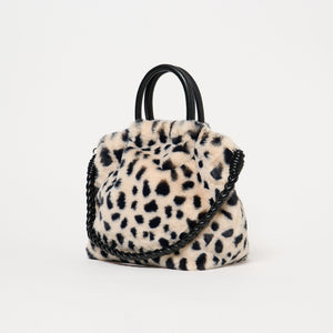 フェイクファー2WAY トートバッグ / ショルダーバッグ