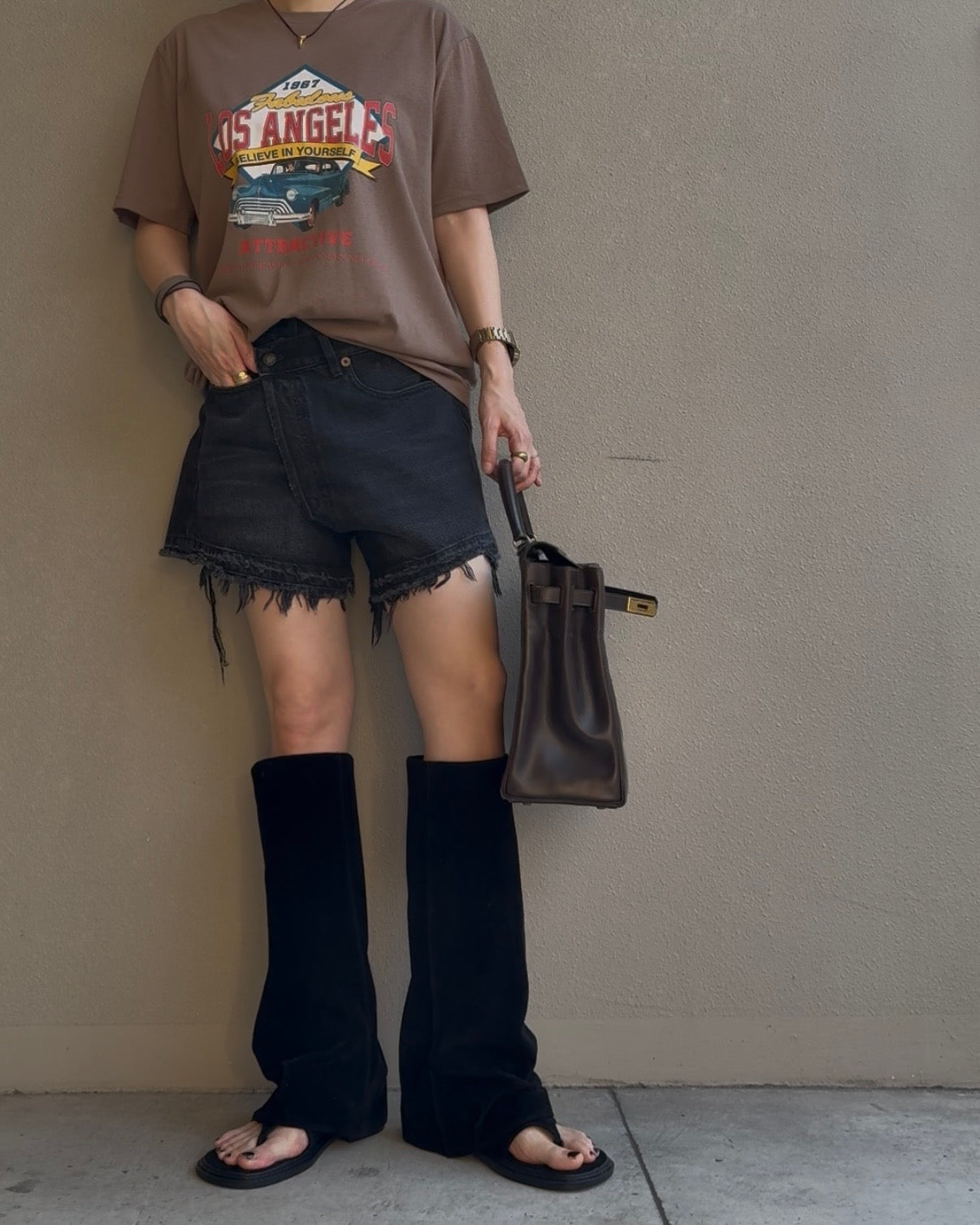 ワイドトングブーツ