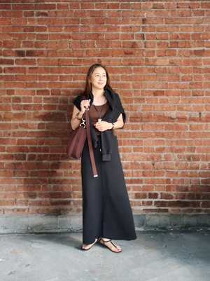 ライトスウェット ボートネックセットアップ