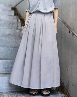 ボックスタックフレアスカート