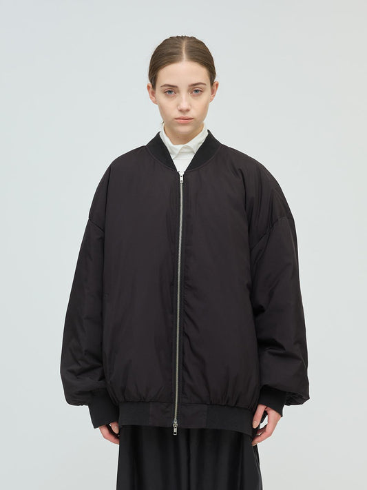 mizuiro ind ワイドジップダウンブルゾン