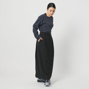 ポリエステルブレンド タックスカート